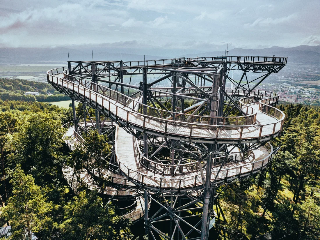 Čajka v oblakoch viewing tower