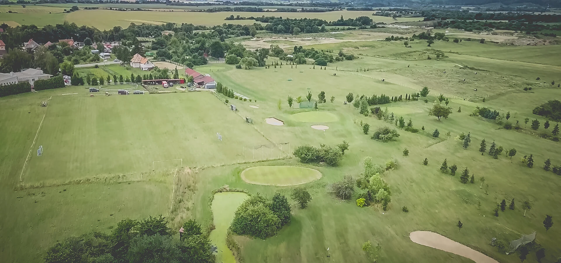 Golfový areál Agama Golf Klub v Koši