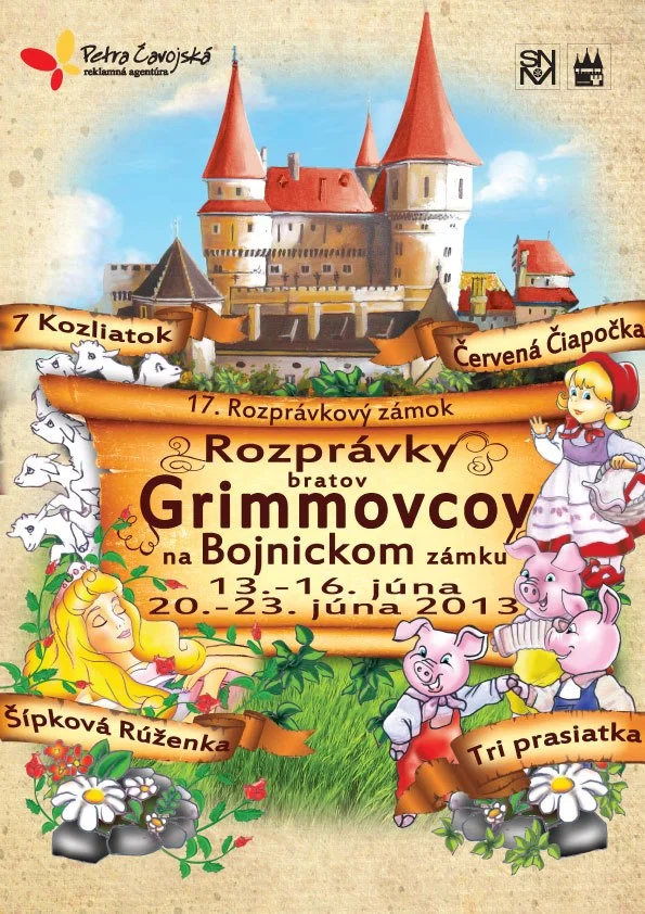 Dobový plagát Rozprávkového zámku 2013