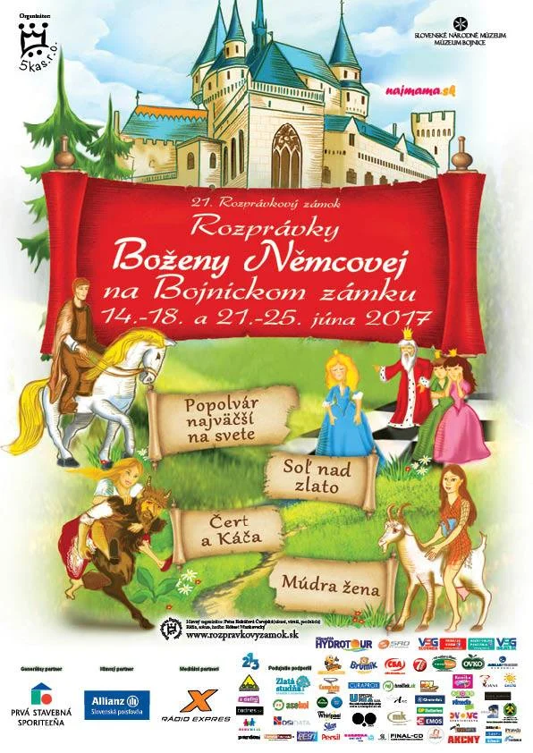 Dobový plagát Rozprávkového zámku 2017